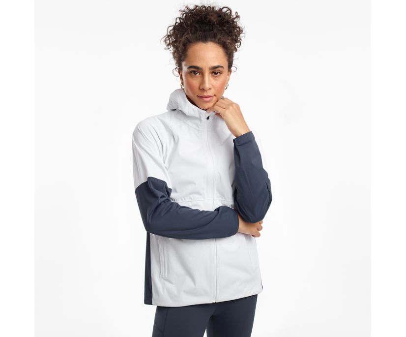 Women\'s Saucony Drizzle 2.0 Jackets White | Singapore 271AHKP